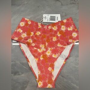NWT! L* SPACE Alex-fused RY Bikini bottom. Size small. $106